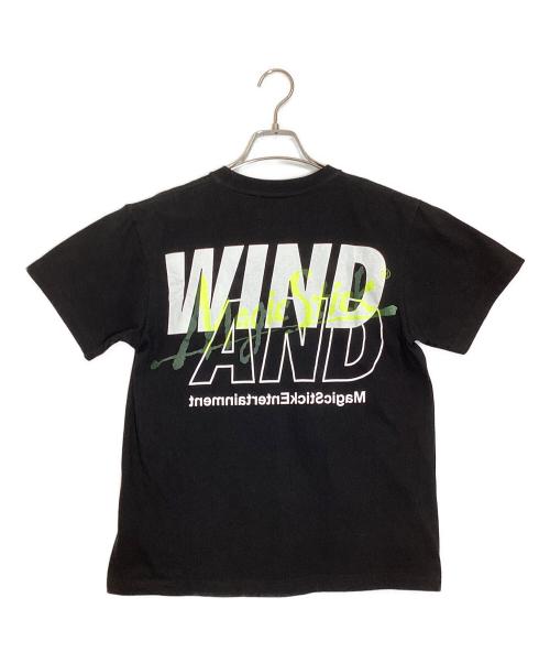 WIND AND SEA（ウィンダンシー）WIND AND SEA (ウィンダンシー) MAGIC STICK (マジックスティック) Tシャツ ブラック サイズ:不明の古着・服飾アイテム