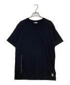 MONCLER×FRAGMENTSモンクレール×フラグメント）の古着「コラボバックプリントTシャツ」｜ブラック