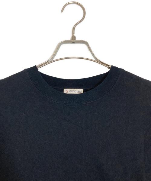 MONCLER（モンクレール）MONCLER (モンクレール) FRAGMENTS (フラグメント) コラボバックプリントTシャツ ブラック サイズ:Ｓの古着・服飾アイテム