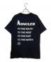 MONCLER (モンクレール) FRAGMENTS (フラグメント) コラボバックプリントTシャツ ブラック サイズ:Ｓ：17000円