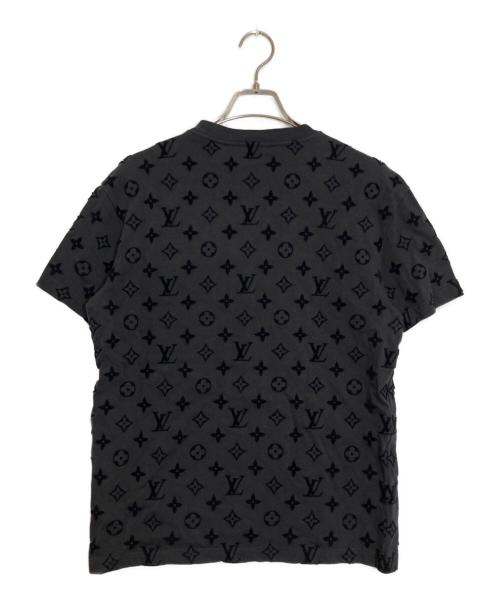 LOUIS VUITTON（ルイ ヴィトン）LOUIS VUITTON (ルイ ヴィトン) フックアンドループフェルトモノグラムTシャツ ブラック サイズ:XSの古着・服飾アイテム