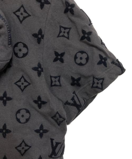 LOUIS VUITTON（ルイ ヴィトン）LOUIS VUITTON (ルイ ヴィトン) フックアンドループフェルトモノグラムTシャツ ブラック サイズ:XSの古着・服飾アイテム