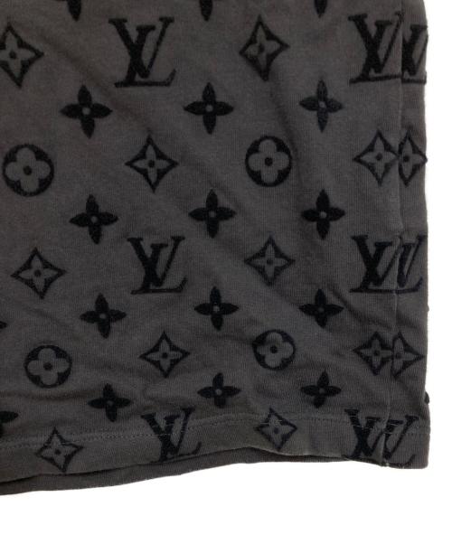 LOUIS VUITTON（ルイ ヴィトン）LOUIS VUITTON (ルイ ヴィトン) フックアンドループフェルトモノグラムTシャツ ブラック サイズ:XSの古着・服飾アイテム