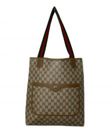 GUCCI（グッチ）の古着「GGスプリームトートバッグ」｜ブラウン