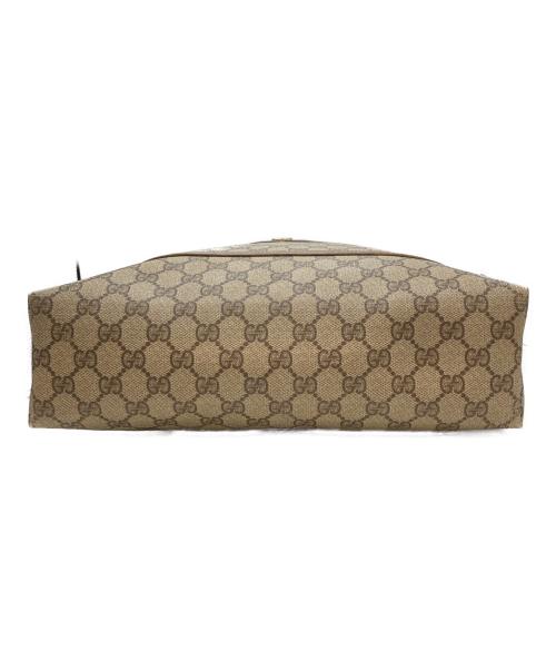 GUCCI（グッチ）GUCCI (グッチ) GGスプリームトートバッグ ブラウンの古着・服飾アイテム