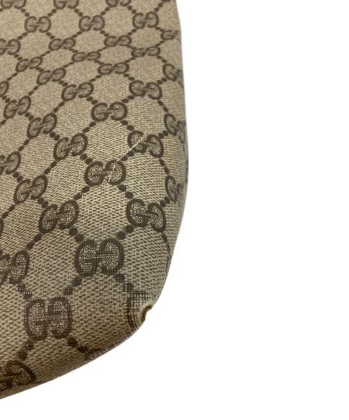GUCCI（グッチ）GUCCI (グッチ) GGスプリームトートバッグ ブラウンの古着・服飾アイテム