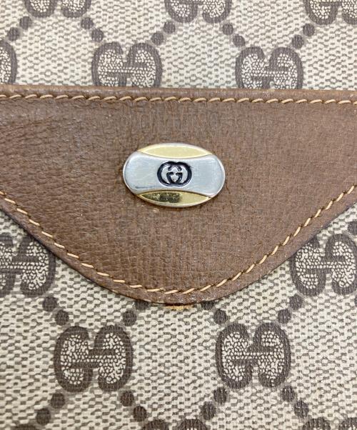 GUCCI（グッチ）GUCCI (グッチ) GGスプリームトートバッグ ブラウンの古着・服飾アイテム