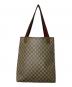 GUCCI (グッチ) GGスプリームトートバッグ ブラウン：12000円