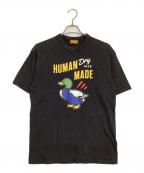 HUMAN MADEヒューマンメイド）の古着「カモプリントTシャツ」｜ブラック
