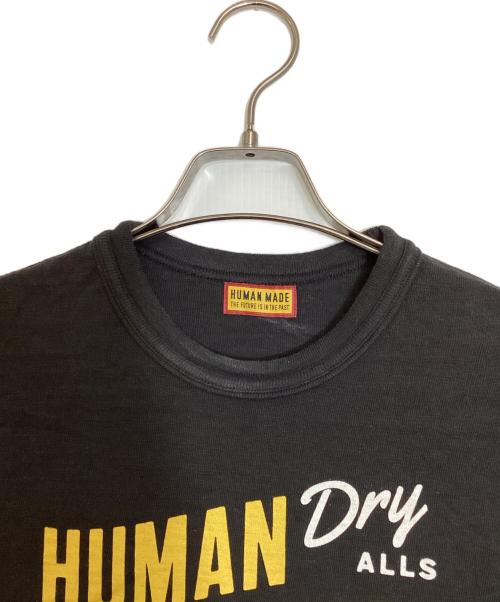 HUMAN MADE（ヒューマンメイド）HUMAN MADE (ヒューマンメイド) カモプリントTシャツ ブラック サイズ:Ｌの古着・服飾アイテム
