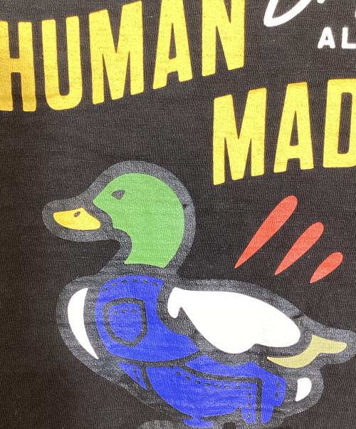 HUMAN MADE（ヒューマンメイド）HUMAN MADE (ヒューマンメイド) カモプリントTシャツ ブラック サイズ:Ｌの古着・服飾アイテム