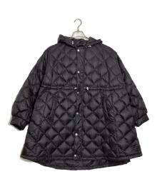 willfully×TAION（ウィルフリー×タイオン）の古着「removable sleeve quilting down coat/リムーバブル スリーブ キルティング ダウンコート」｜ブラック