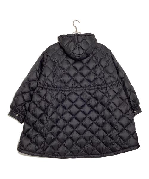 willfully（ウィルフリー）willfully (ウィルフリー) TAION (タイオン) removable sleeve quilting down coat/リムーバブル スリーブ キルティング ダウンコート ブラック サイズ:Mの古着・服飾アイテム