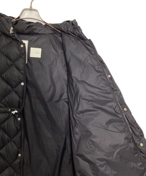 willfully（ウィルフリー）willfully (ウィルフリー) TAION (タイオン) removable sleeve quilting down coat/リムーバブル スリーブ キルティング ダウンコート ブラック サイズ:Mの古着・服飾アイテム