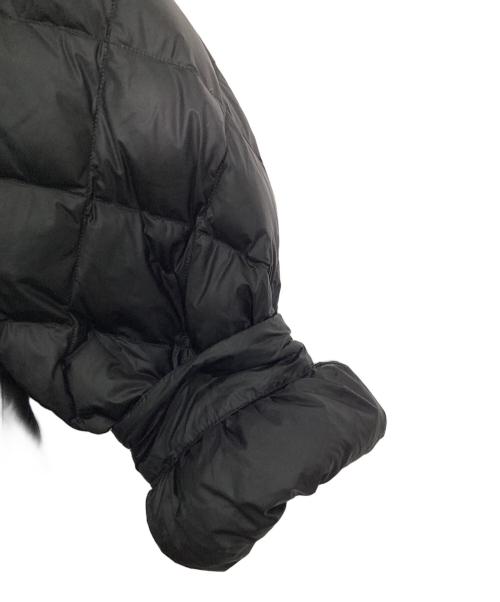 willfully（ウィルフリー）willfully (ウィルフリー) TAION (タイオン) removable sleeve quilting down coat/リムーバブル スリーブ キルティング ダウンコート ブラック サイズ:Mの古着・服飾アイテム