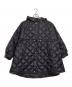 willfully（ウィルフリー）の古着「removable sleeve quilting down coat/リムーバブル スリーブ キルティング ダウンコート」｜ブラック