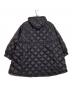 willfully (ウィルフリー) TAION (タイオン) removable sleeve quilting down coat/リムーバブル スリーブ キルティング ダウンコート ブラック サイズ:M：36000円