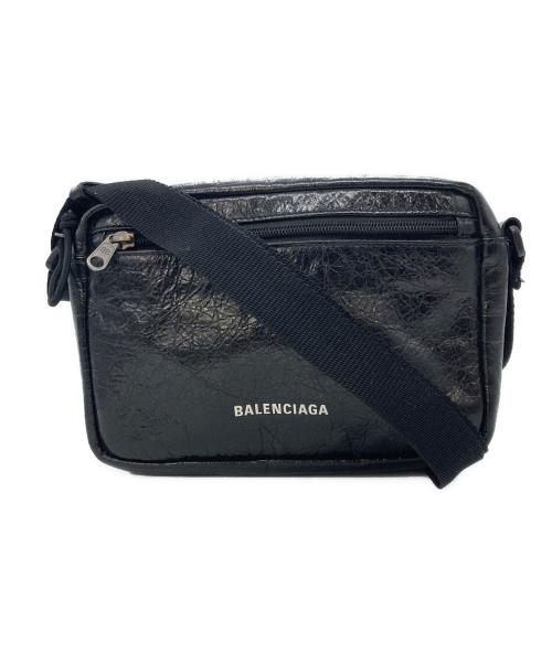 BALENCIAGA（バレンシアガ）BALENCIAGA (バレンシアガ) エクスプローラー ショルダーバッグ ブラックの古着・服飾アイテム