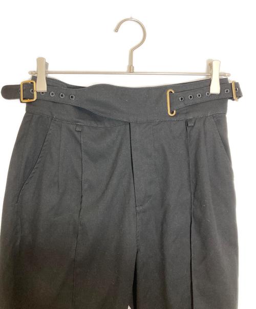 simple project（シンプルプロジェクト）simple project (シンプルプロジェクト) グルカパンツ型スラックス ブラック サイズ:Ｓの古着・服飾アイテム