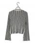 mame kurogouchi (マメクロゴウチ) Floral Strippe Jacquard Knitted Pullover ホワイト サイズ:2：15000円