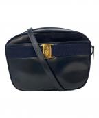 Salvatore Ferragamoサルヴァトーレ フェラガモ）の古着「ヴァラショルダーバッグ」｜ネイビー
