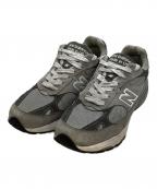 NEW BALANCEニューバランス）の古着「993 ローカットスニーカー」｜グレー