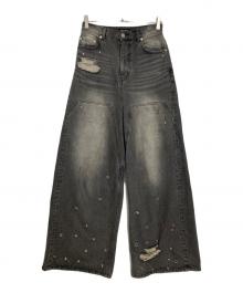 MAISON SPECIAL（メゾンスペシャル）の古着「Baggy Denim Pants/バギーデニムパンツ」｜グレー