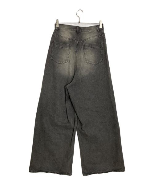 MAISON SPECIAL（メゾンスペシャル）MAISON SPECIAL (メゾンスペシャル) Baggy Denim Pants/バギーデニムパンツ グレー サイズ:38の古着・服飾アイテム