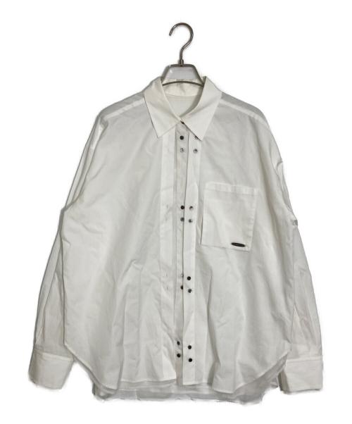 MAISON SPECIAL（メゾンスペシャル）MAISON SPECIAL (メゾンスペシャル) Sheer Shirt ホワイト サイズ:FREEの古着・服飾アイテム