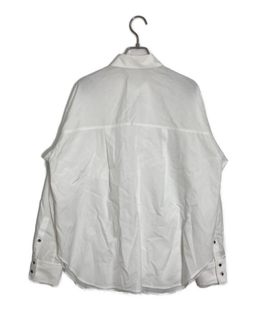 MAISON SPECIAL（メゾンスペシャル）MAISON SPECIAL (メゾンスペシャル) Sheer Shirt ホワイト サイズ:FREEの古着・服飾アイテム