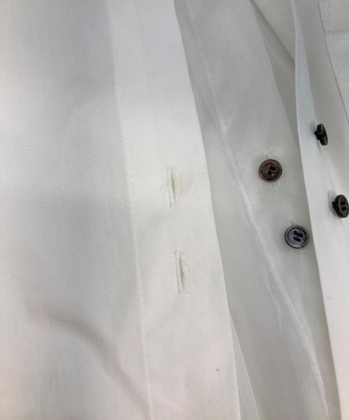 MAISON SPECIAL（メゾンスペシャル）MAISON SPECIAL (メゾンスペシャル) Sheer Shirt ホワイト サイズ:FREEの古着・服飾アイテム