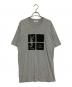 Yves Saint Laurent pour homme（イヴサンローラン プールオム）の古着「プリントTシャツ」｜グレー