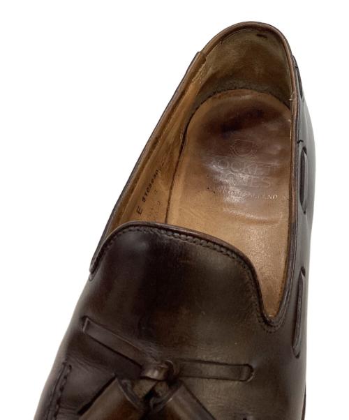 Crockett & Jones（クロケット＆ジョーンズ）Crockett & Jones (クロケット＆ジョーンズ) タッセルローファー ブラウン サイズ:23の古着・服飾アイテム
