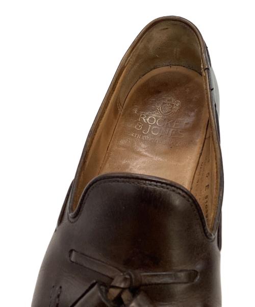 Crockett & Jones（クロケット＆ジョーンズ）Crockett & Jones (クロケット＆ジョーンズ) タッセルローファー ブラウン サイズ:23の古着・服飾アイテム