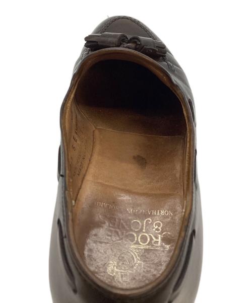Crockett & Jones（クロケット＆ジョーンズ）Crockett & Jones (クロケット＆ジョーンズ) タッセルローファー ブラウン サイズ:23の古着・服飾アイテム