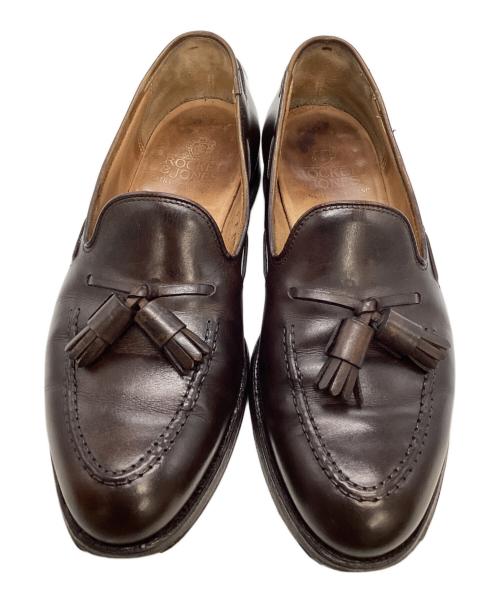 Crockett & Jones（クロケット＆ジョーンズ）Crockett & Jones (クロケット＆ジョーンズ) タッセルローファー ブラウン サイズ:23の古着・服飾アイテム