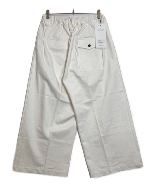 sillage（シアージ）sillage (シアージ) Hakama Pants White Denim one wash ホワイト サイズ:freeの古着・服飾アイテム