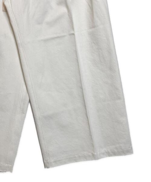 sillage（シアージ）sillage (シアージ) Hakama Pants White Denim one wash ホワイト サイズ:freeの古着・服飾アイテム