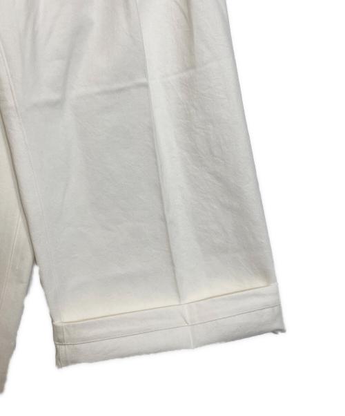 sillage（シアージ）sillage (シアージ) Hakama Pants White Denim one wash ホワイト サイズ:freeの古着・服飾アイテム