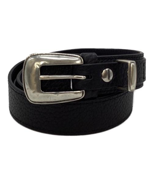 LEMAIRE（ルメール）LEMAIRE (ルメール) MINIMAL WESTERN BELT/ミニマル ウエスタン ベルト ブラック サイズ:80の古着・服飾アイテム
