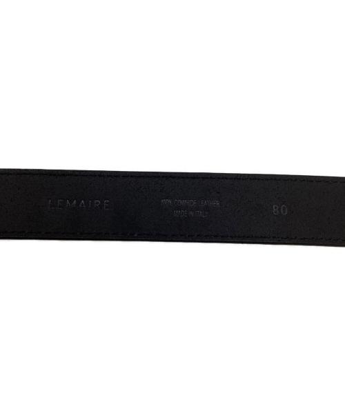 LEMAIRE（ルメール）LEMAIRE (ルメール) MINIMAL WESTERN BELT/ミニマル ウエスタン ベルト ブラック サイズ:80の古着・服飾アイテム