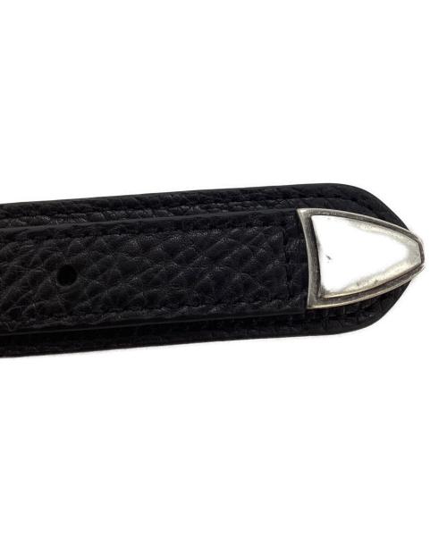 LEMAIRE（ルメール）LEMAIRE (ルメール) MINIMAL WESTERN BELT/ミニマル ウエスタン ベルト ブラック サイズ:80の古着・服飾アイテム