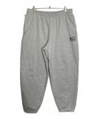 NIKE×stussyナイキ×ステューシー）の古着「STONE WASHED FLEECE PANT」｜グレー