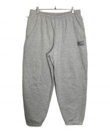 NIKE×stussy（ナイキ×ステューシー）の古着「STONE WASHED FLEECE PANT」｜グレー