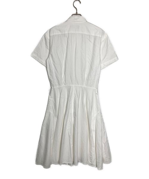 POLO RALPH LAUREN（ポロ・ラルフローレン）POLO RALPH LAUREN (ポロ・ラルフローレン) S/S シャツワンピース ホワイト サイズ:2の古着・服飾アイテム