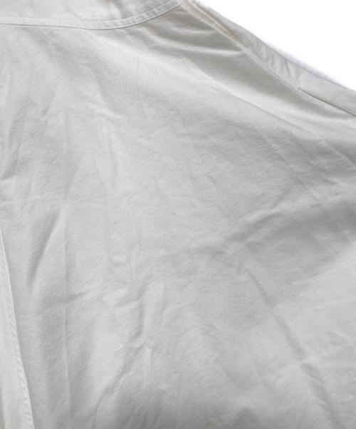 POLO RALPH LAUREN（ポロ・ラルフローレン）POLO RALPH LAUREN (ポロ・ラルフローレン) S/S シャツワンピース ホワイト サイズ:2の古着・服飾アイテム