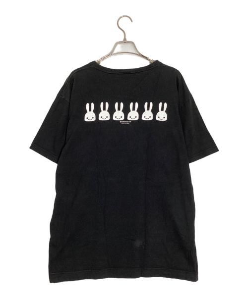 CUNE（キューン）CUNE (キューン) プリントTシャツ ブラック サイズ:XLの古着・服飾アイテム
