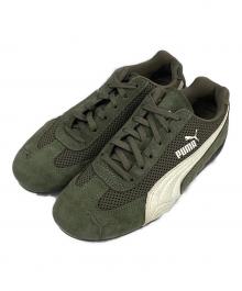 PUMA（プーマ）の古着「SPEEDCAT MESH ローカットスニーカー」｜カーキ