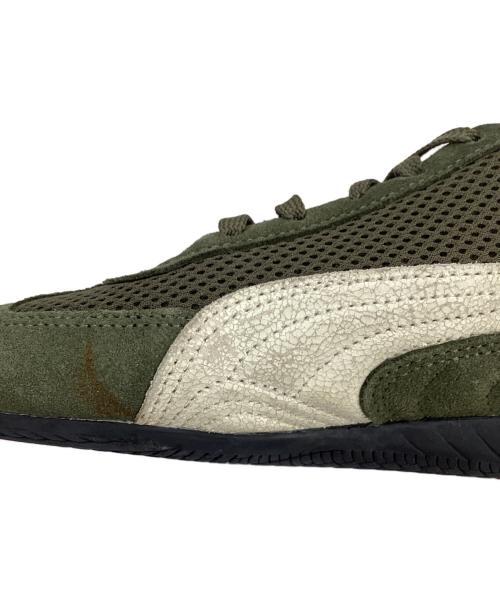 PUMA（プーマ）PUMA (プーマ) SPEEDCAT MESH ローカットスニーカー カーキ サイズ:US5の古着・服飾アイテム