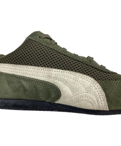 PUMA（プーマ）PUMA (プーマ) SPEEDCAT MESH ローカットスニーカー カーキ サイズ:US5の古着・服飾アイテム
